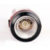 Фонарь аккумуляторный LED53764 2LED 3Вт 2 режима USB аккум. 4В красн. (бокс) Ultraflash 14664