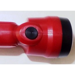 Фонарь аккумуляторный LED53764 2LED 3Вт 2 режима USB аккум. 4В красн. (бокс) Ultraflash 14664