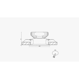 Корпус светильника COMBO-43-BL IP20 потолочн. встраив. черн. SWG PRO 00-00004185