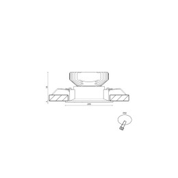 Корпус светильника COMBO-43-WH IP20 потолочн. встраив. бел. SWG PRO 00-00004184
