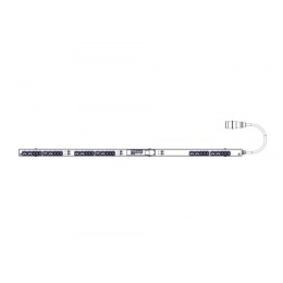 Systeme Electric БРП Uniprom, управляемый, 0U, 400В, 3Ф, 32A, 18xC13 12xC19, 3м кабель, IEC309