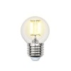 Лампа светодиодная LED-G45-6Вт WW E27 CL PLS02WH картон Uniel UL-00000196