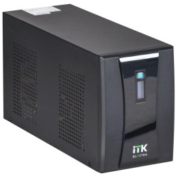 Источник бесперебойного питания ELECTRA ET 3кВ.А/1.8кВт с АКБ 4х9А.ч USB Schuko ITK EET-3000VA-1-004