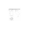Крепление сменное М2 для светильников MINI VILLY трековое однофазное бел. SWG PRO 00-00004860
