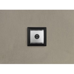 Розетка телевизионная TV СП Valena 1.5дБ 2400МГц с топологией "звезда" механизм алюм. Leg 770129