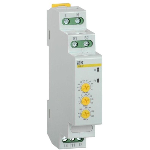 Ограничитель мощности ОМ-1P 8А 230В KARAT IEK MOM10-1-008