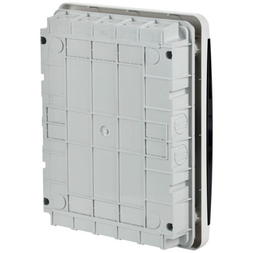 Корпус ЩРВ-П-24 TEKFOR IP41 черн. прозр. дверь пластик. IEK TF5-KP12-V-24-41-K01-K03