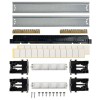 Корпус ЩРВ-П-24 TEKFOR IP41 черн. прозр. дверь пластик. IEK TF5-KP12-V-24-41-K01-K03