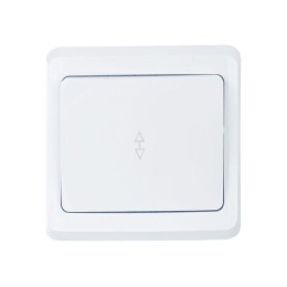 Переключатель проходной 1-кл. 1п СП Вега 10А IP20 ВСп10-1-0-ВБ бел. IEK EVV12-K01-10-DM