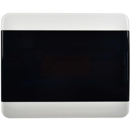 Корпус ЩРН-П-12 TEKFOR IP41 черн. прозр. дверь пластик. IEK TF5-KP12-N-12-41-K01-K03
