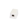 Розетка компьютерная 1-м ОП RJ45 (8P8C) кат.5E неэкранир. класс D 100МГц 110 T568A/B бел. (уп.10шт)