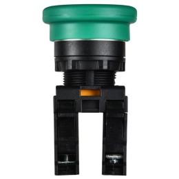 Кнопка "Грибок" d22мм 1НО+1НЗ MASTER с фиксацией зел. IEK MI-BG60-11M-3-21-K06