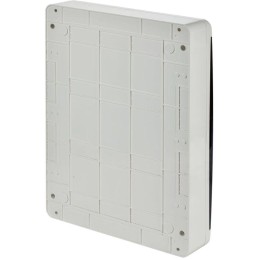 Корпус ЩРН-П-54 TEKFOR IP41 черн. прозр. дверь пластик. IEK TF5-KP12-N-54-41-K01-K03