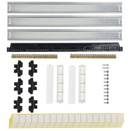 Корпус ЩРН-П-54 TEKFOR IP41 черн. прозр. дверь пластик. IEK TF5-KP12-N-54-41-K01-K03