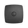 Вентилятор вытяжной осевой декоративный D125 обратн. клапан DiCiTi RIO 5C Matt black