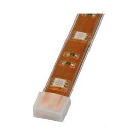 Зажим изолирующий UCW-R10 WHITE 020 POLYBAG для светодиодной ленты 5050 с 4 отв. для проводов 10мм б