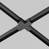 Коннектор X-образный для профиля Elasity IP Maytoni O-TR001-CC