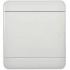 Корпус ЩРВ-П-8 TEKFOR IP41 бел. дверь пластик. IEK TF5-KP13-V-08-41-K01-K01
