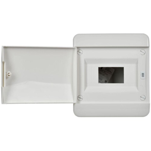 Корпус ЩРВ-П-8 TEKFOR IP41 бел. дверь пластик. IEK TF5-KP13-V-08-41-K01-K01