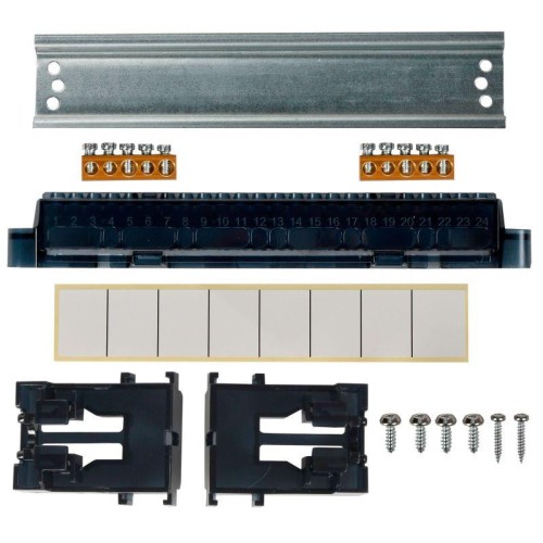 Корпус ЩРВ-П-8 TEKFOR IP41 бел. дверь пластик. IEK TF5-KP13-V-08-41-K01-K01