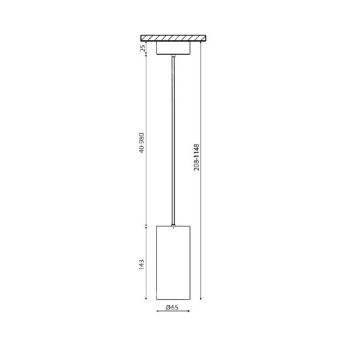 Крепление сменное М6 для светильников VILLY подвесное бел. SWG PRO 00-00003422
