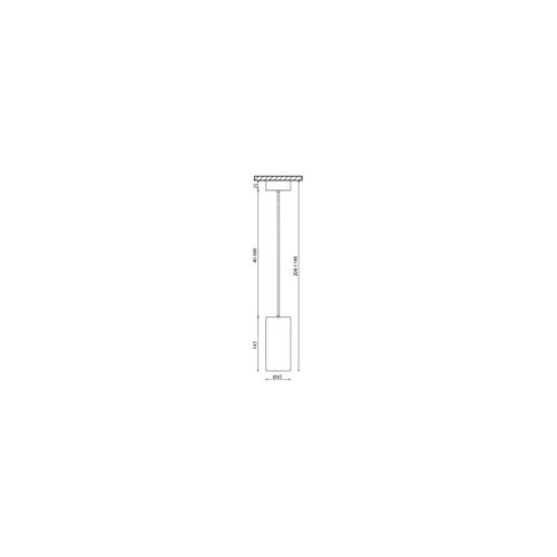 Крепление сменное М6 для светильников VILLY подвесное серебр. SWG PRO 00-00004297