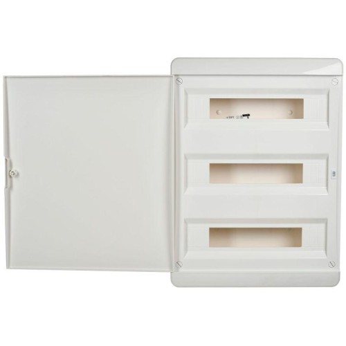 Корпус ЩРН-П-54 TEKFOR IP41 бел. дверь пластик. IEK TF5-KP13-N-54-41-K01-K01