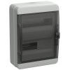 Корпус КМПн-24 TEKFOR IP65 черн. прозр. дверь пластик. IEK TF5-KP72-N-24-65-K03-K02
