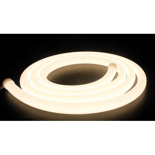 Лента светодиодная неоновая 2835 360град. LED/м 16 Вт/м 24В IP66 тепл. бел. (уп.5м) SWG PRO 00-00013