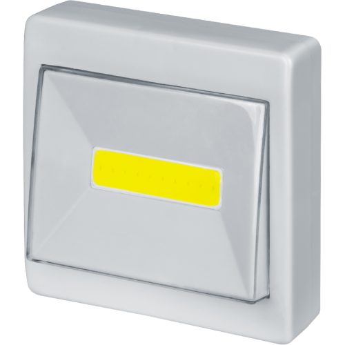 Фонарь 14 231 NPT-PL03-3AAA пласт. пушлайт 1COB LEDx3Вт 1реж. Navigator 14231