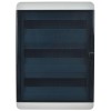 Корпус КМПн-54 TEKFOR IP65 черн. прозр. дверь пластик. IEK TF5-KP72-N-54-65-K03-K02
