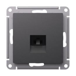 Розетка телефонная AtlasDesign RJ11 механизм базальт SE ATN001481