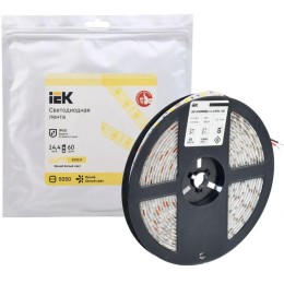 Лента светодиодная LED LSR-5050WW60-14.4-IP65-12В (уп.5м) IEK LSR2-1-060-65-3-05