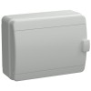 Корпус КМПн-18 TEKFOR IP65 сер. непрозр. дверь пластик. IEK TF5-KP73-N-18-65-K03-K03