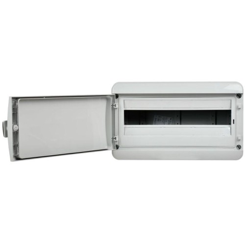 Корпус КМПн-18 TEKFOR IP65 сер. непрозр. дверь пластик. IEK TF5-KP73-N-18-65-K03-K03