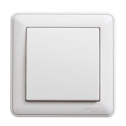 Выключатель 1-кл. СП W59 16А IP20 250В в сборе бел. SchE VS116-154-18