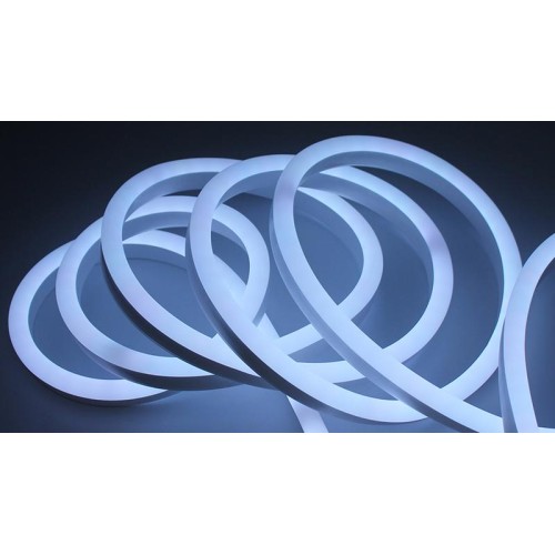 Лента светодиодная неоновая SMD 220В 2835 120 LED/м 6 Вт/м 220В IP65 холод. бел. (уп.50м) SWG Standa