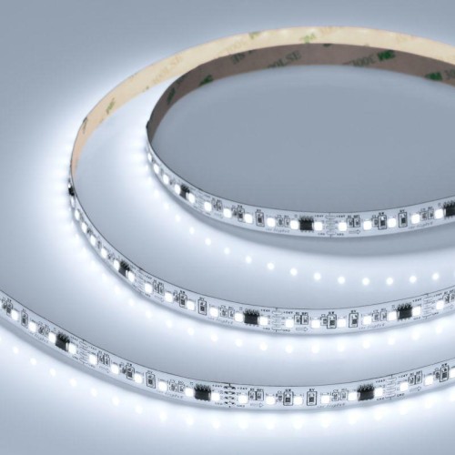 Лента светодиодная SPI-A120-10mm 24V White 6000К-PX6-BPT 11Вт/м IP20 2835 бегущий огонь (уп.5м) Arli