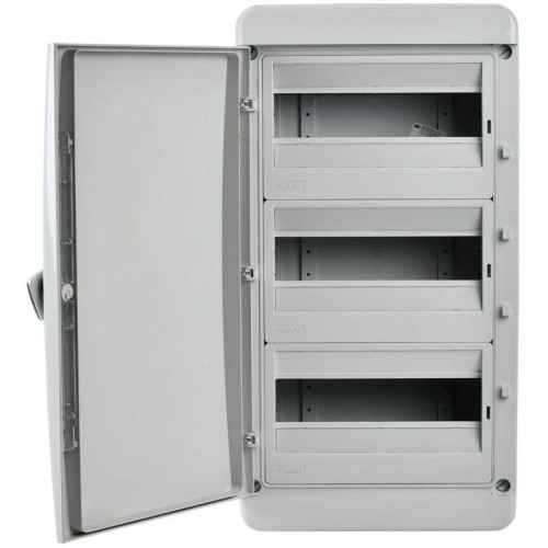 Корпус КМПн-36 TEKFOR IP65 сер. непрозр. дверь пластик. IEK TF5-KP73-N-36-65-K03-K03
