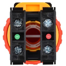 Кнопка "Грибок" 1НО+1НЗ MASTER поворотн. с фиксацией красн. IEK MI-BG60-11ZS-3-23-K04