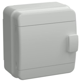 Корпус КМПн-6 TEKFOR IP65 сер. непрозр. дверь пластик. IEK TF5-KP73-N-06-65-K03-K03