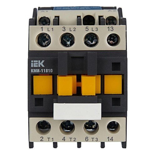 Контактор КМИ-11810 18А 230В/АС3 1НО KARAT IEK KKM11-018-230-10