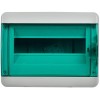 Корпус КМПн-12 TEKFOR IP65 зел. прозр. дверь пластик. IEK TF5-KP72-N-12-65-K03-K06