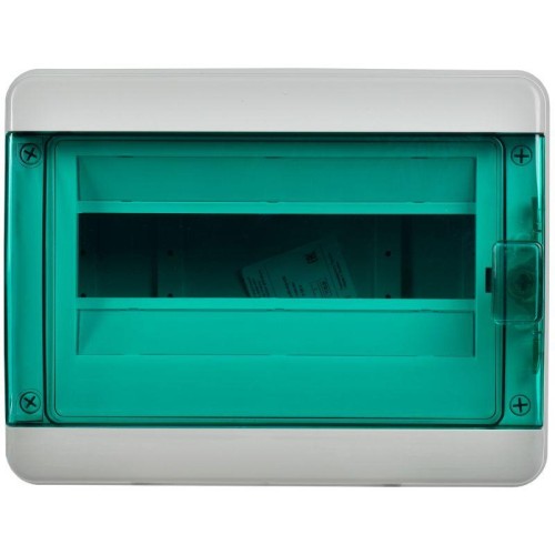 Корпус КМПн-12 TEKFOR IP65 зел. прозр. дверь пластик. IEK TF5-KP72-N-12-65-K03-K06