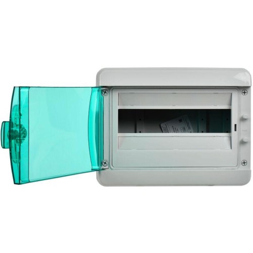Корпус КМПн-12 TEKFOR IP65 зел. прозр. дверь пластик. IEK TF5-KP72-N-12-65-K03-K06