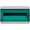 Корпус КМПн-18 TEKFOR IP65 зел. прозр. дверь пластик. IEK TF5-KP72-N-18-65-K03-K06