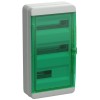 Корпус КМПн-36 TEKFOR IP65 зел. прозр. дверь пластик. IEK TF5-KP72-N-36-65-K03-K06