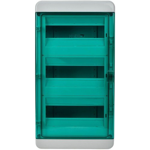 Корпус КМПн-36 TEKFOR IP65 зел. прозр. дверь пластик. IEK TF5-KP72-N-36-65-K03-K06