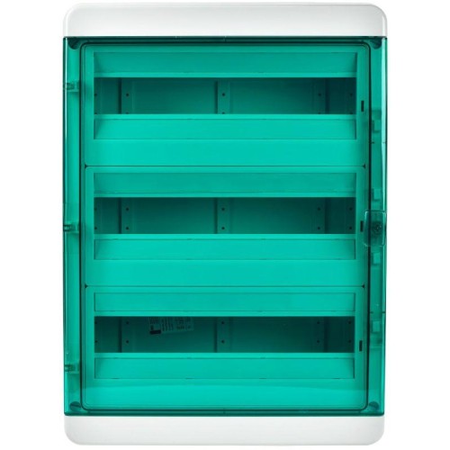 Корпус КМПн-54 TEKFOR IP65 зел. прозр. дверь пластик. IEK TF5-KP72-N-54-65-K03-K06