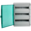 Корпус КМПн-54 TEKFOR IP65 зел. прозр. дверь пластик. IEK TF5-KP72-N-54-65-K03-K06